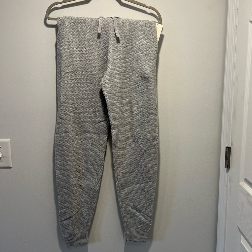 Brand new Stars Above waffle knit jogger pants, size XS NWT
